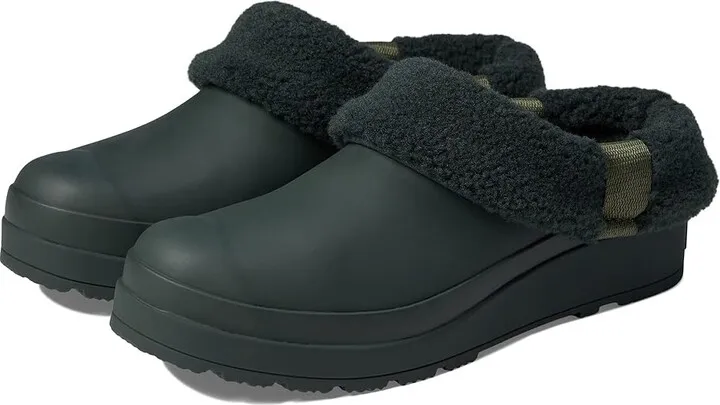 Hunter Play Sherpa Insulated Clog (Arctic Moss) Women's Clog Shoes
