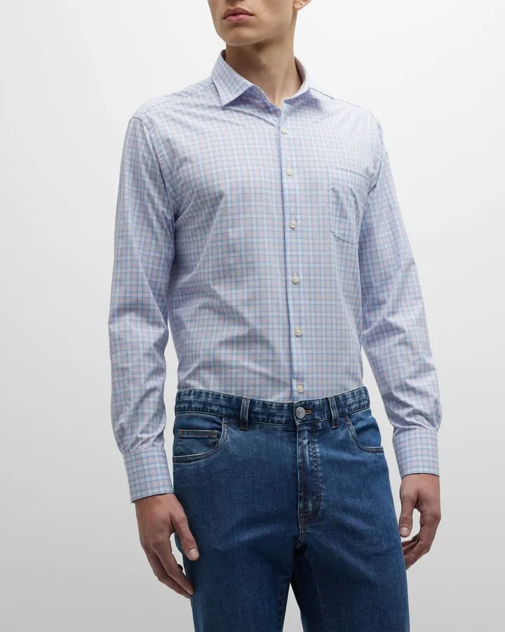 Men's Lee Performance Poplin Pocket Sport Shirt