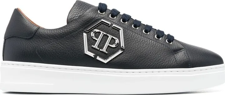 Leather Low-Top Sneakers