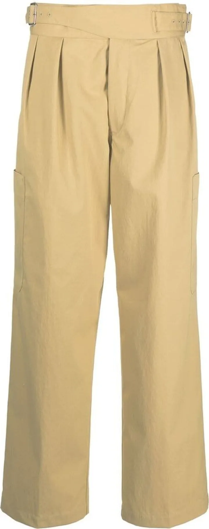 Logo-Patch Straight-Leg Trousers