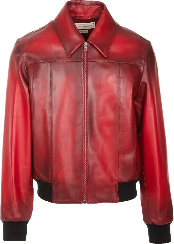 Alexander McQueen Zipped Bomber Jacket