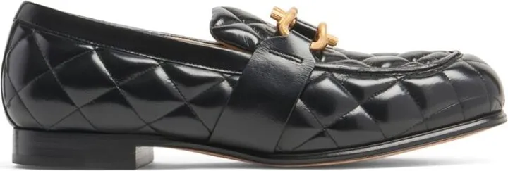Bottega Veneta Leather Quilted Monsieur Mules