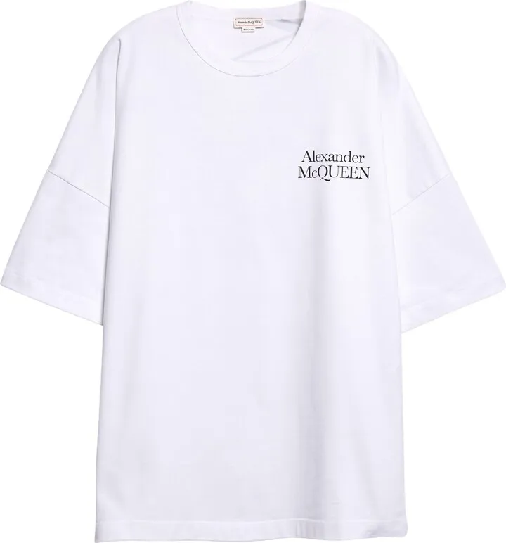 Oversize Exploded Logo Graphic T-Shirt