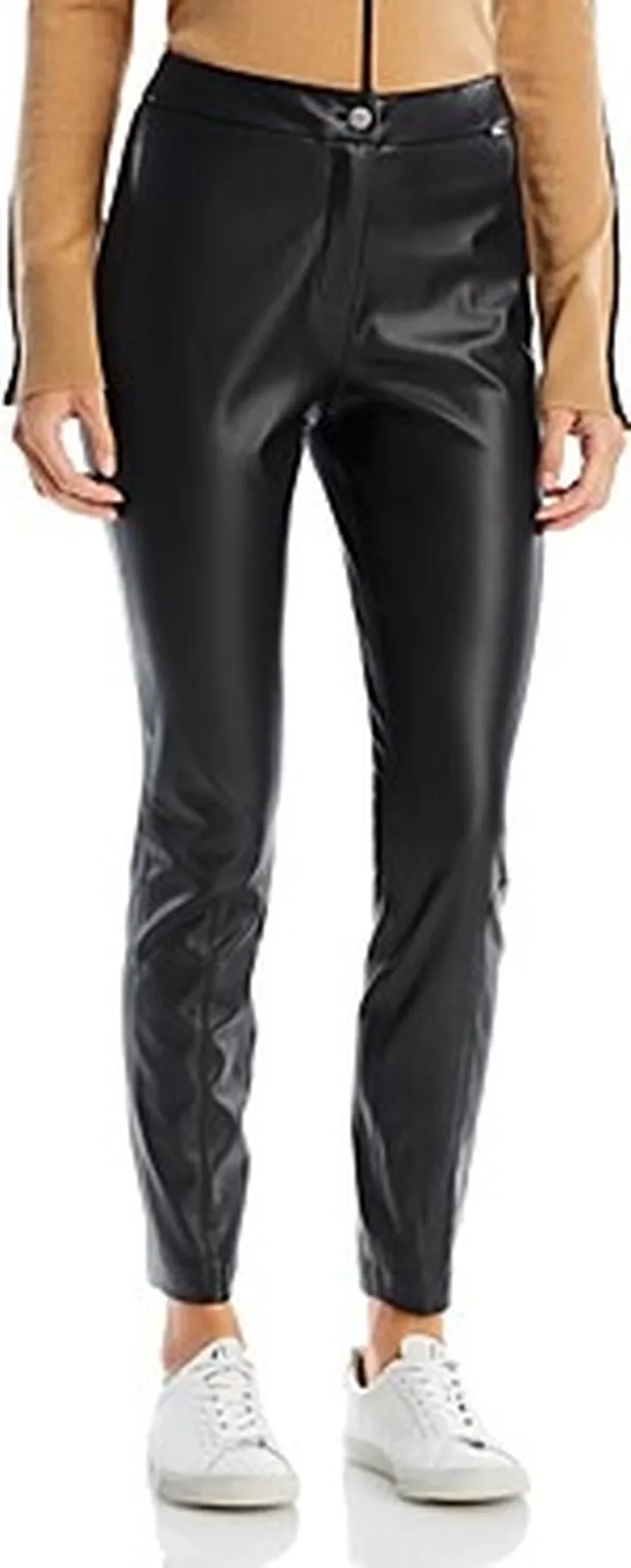 Boss Talega Faux Leather Skinny Pants