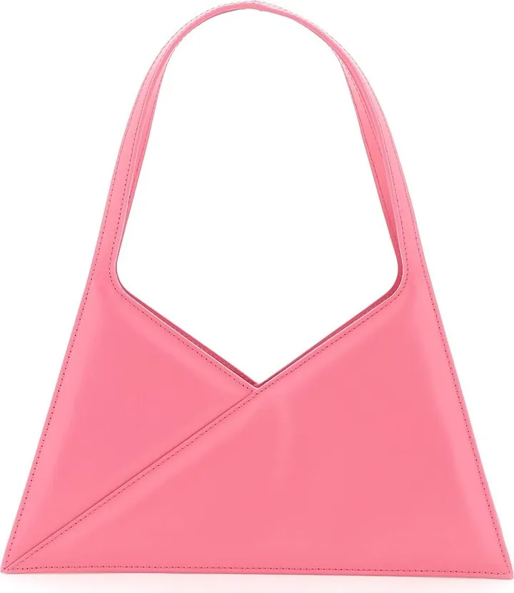 'accordion' Baguette Bag