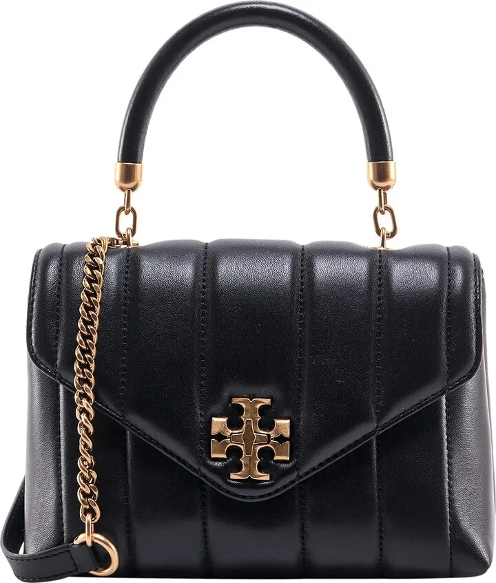 Matelassé leather handbag