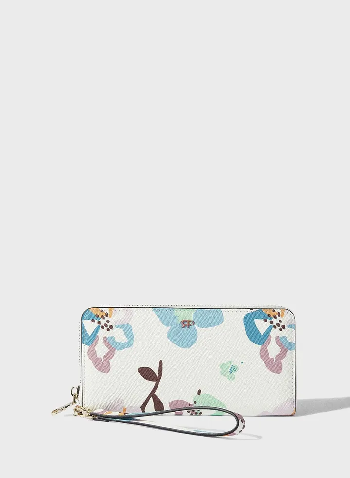 Floral Print Purse