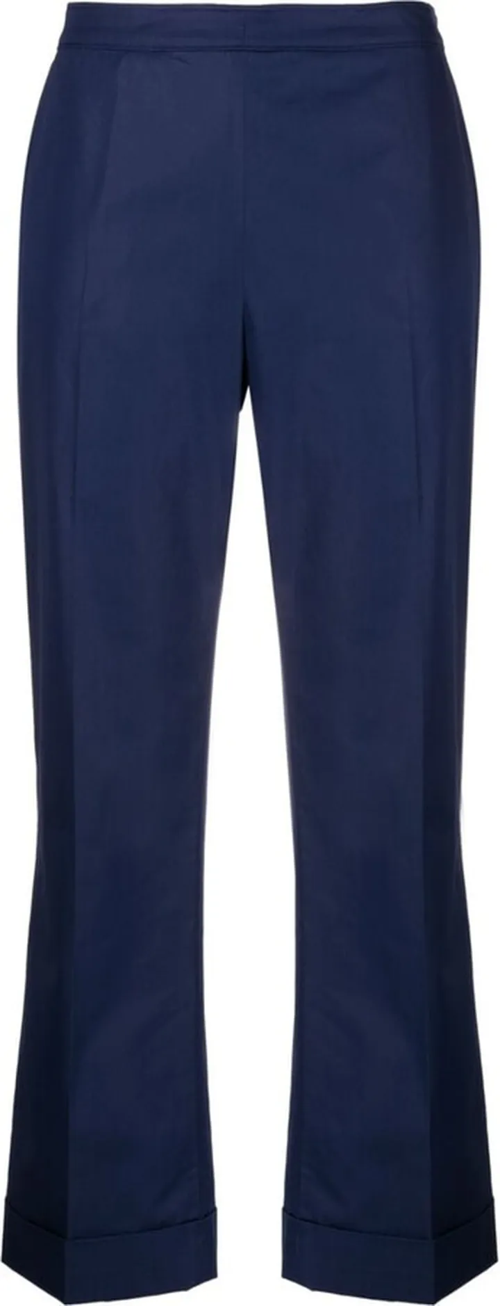 Cropped Flared Trousers