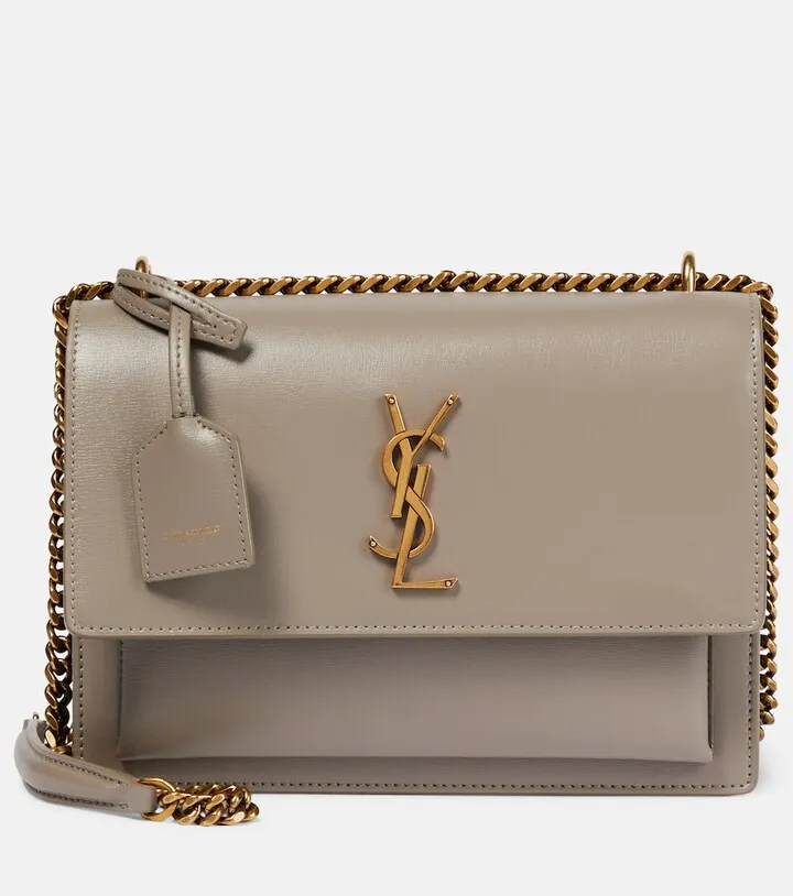 Sunset Medium leather shoulder bag