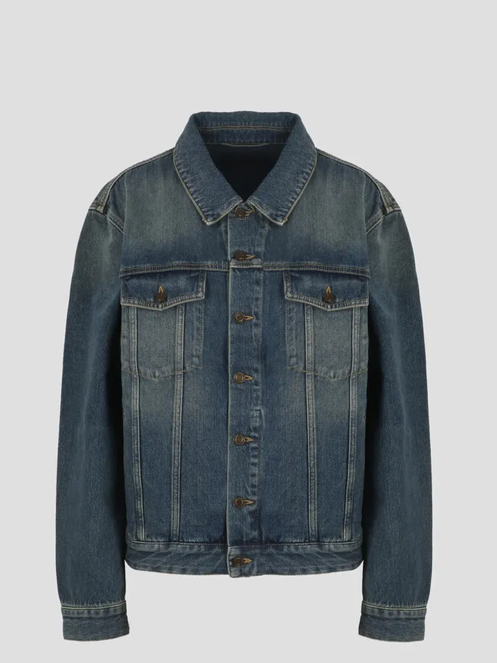 Saint Laurent vintage denim classic jacket.