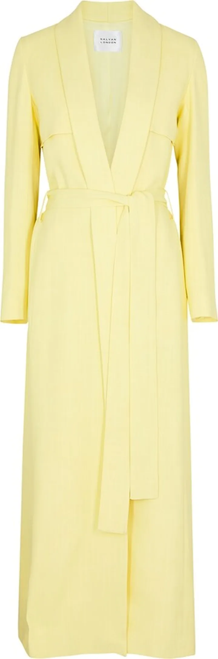 Galvan Boyfriend Jersey Trench Coat