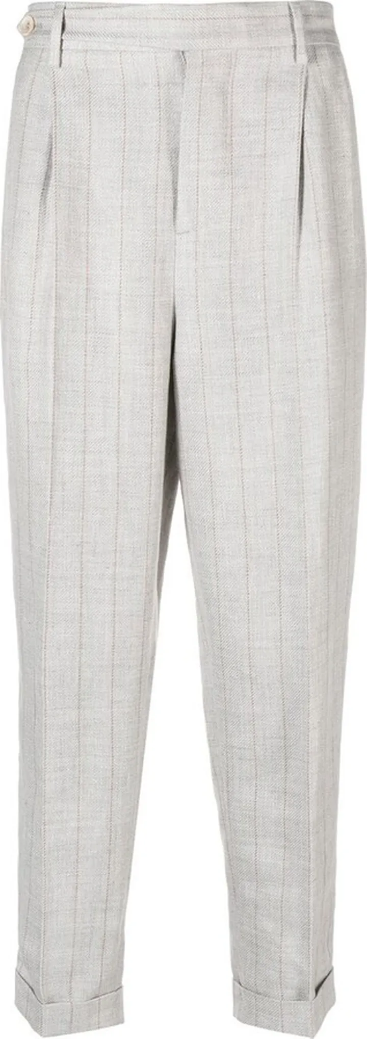 Cropped Tailored Trousers