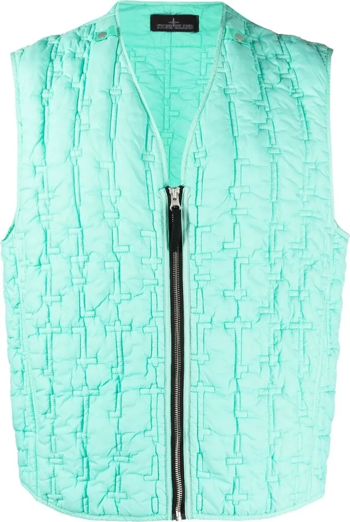 Quilted Zip-Up Gilet