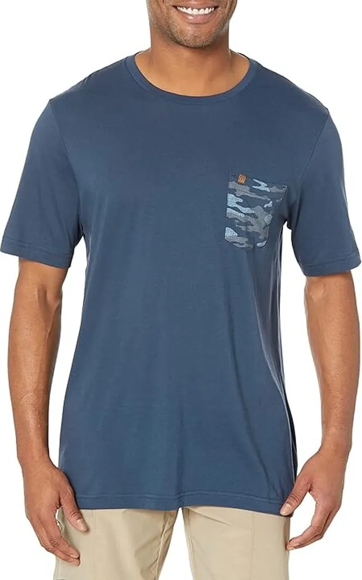TravisMathew Thirteen Below 2.0 (Dress Blues) Men's T Shirt