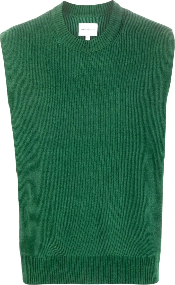 Manfred chenille-texture vest