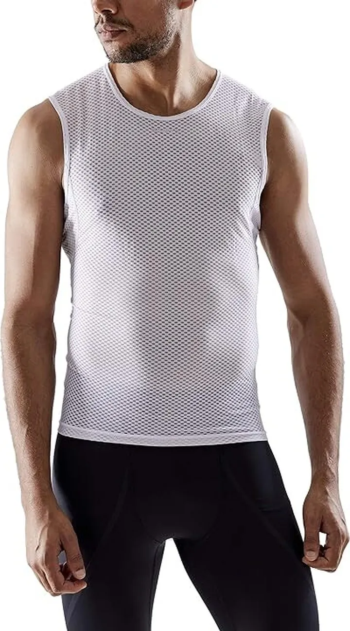 Craft Cool Mesh Superlight Sleeveless (White) Men's Clothing