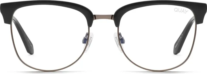 Evasive 46mm Small Square Blue Light Blocking Glasses