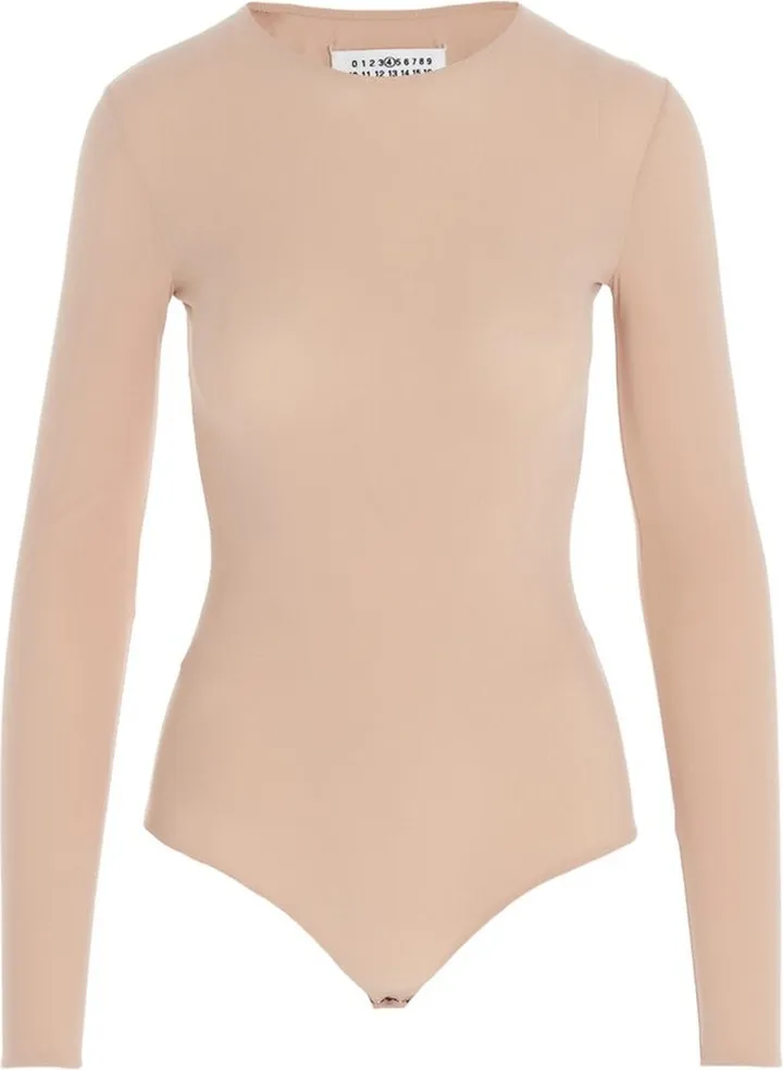 Maison Margiela Long-Sleeve Jersey Bodysuit