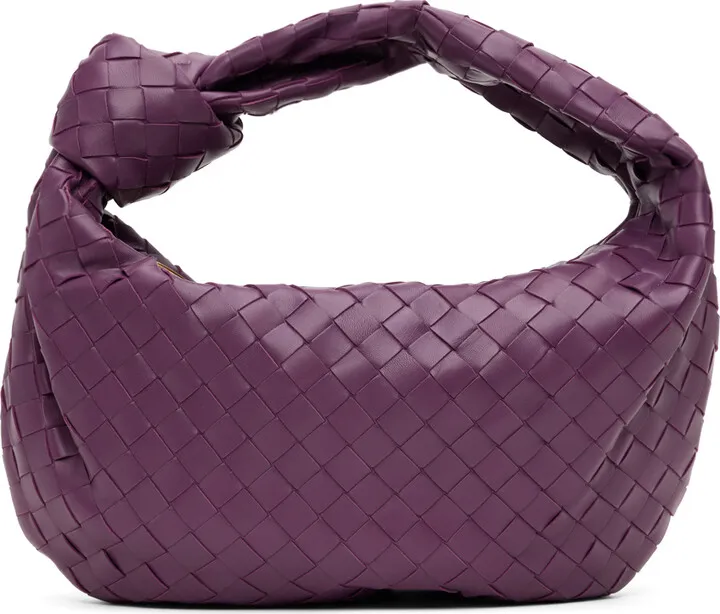 Bottega Veneta Purple Teen Jodie Shoulder Bag