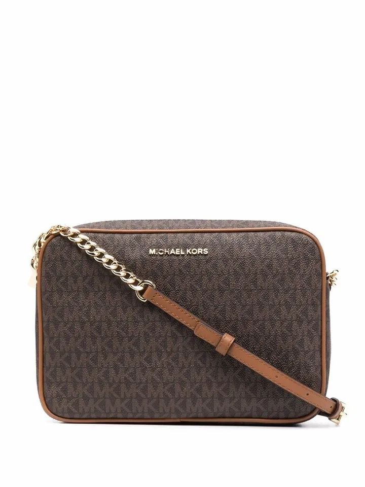 Jet Set leather crossbody bag