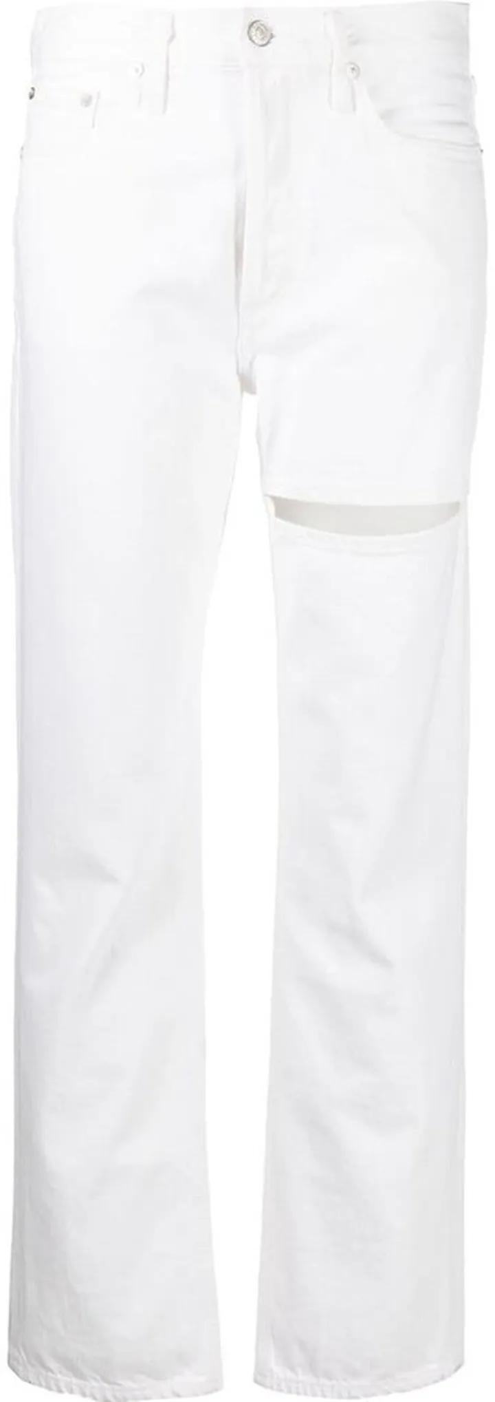 Mid-Rise Slim-Cut Jeans