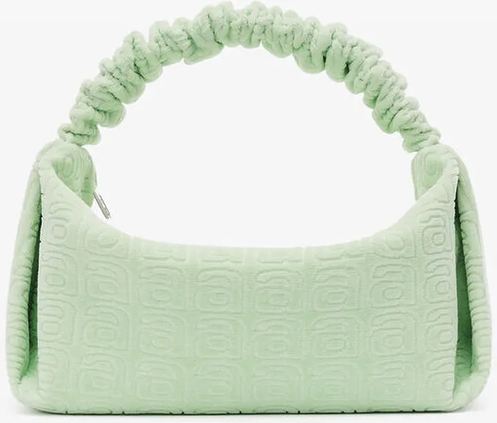 Alexander Wang Women's Scrunchie Small Bag In Jacquard Velour Mojito