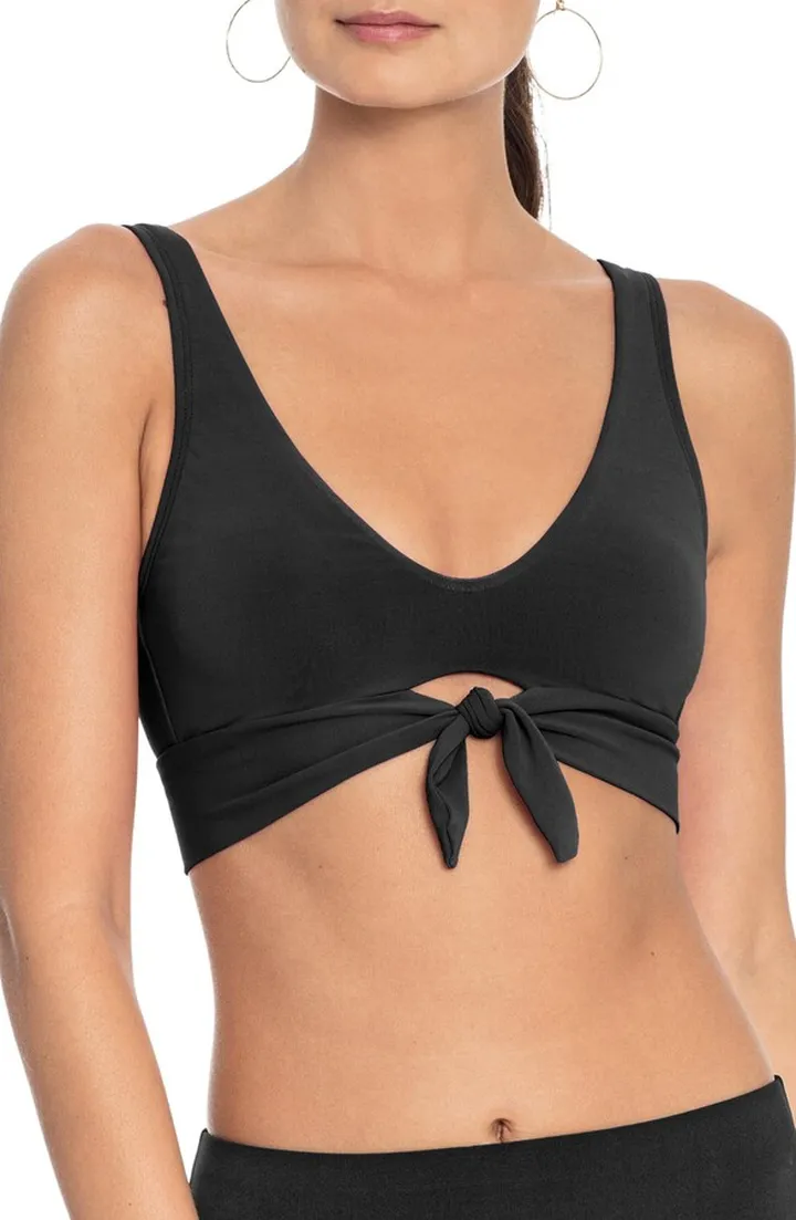 Ava Knot Front Bikini Top