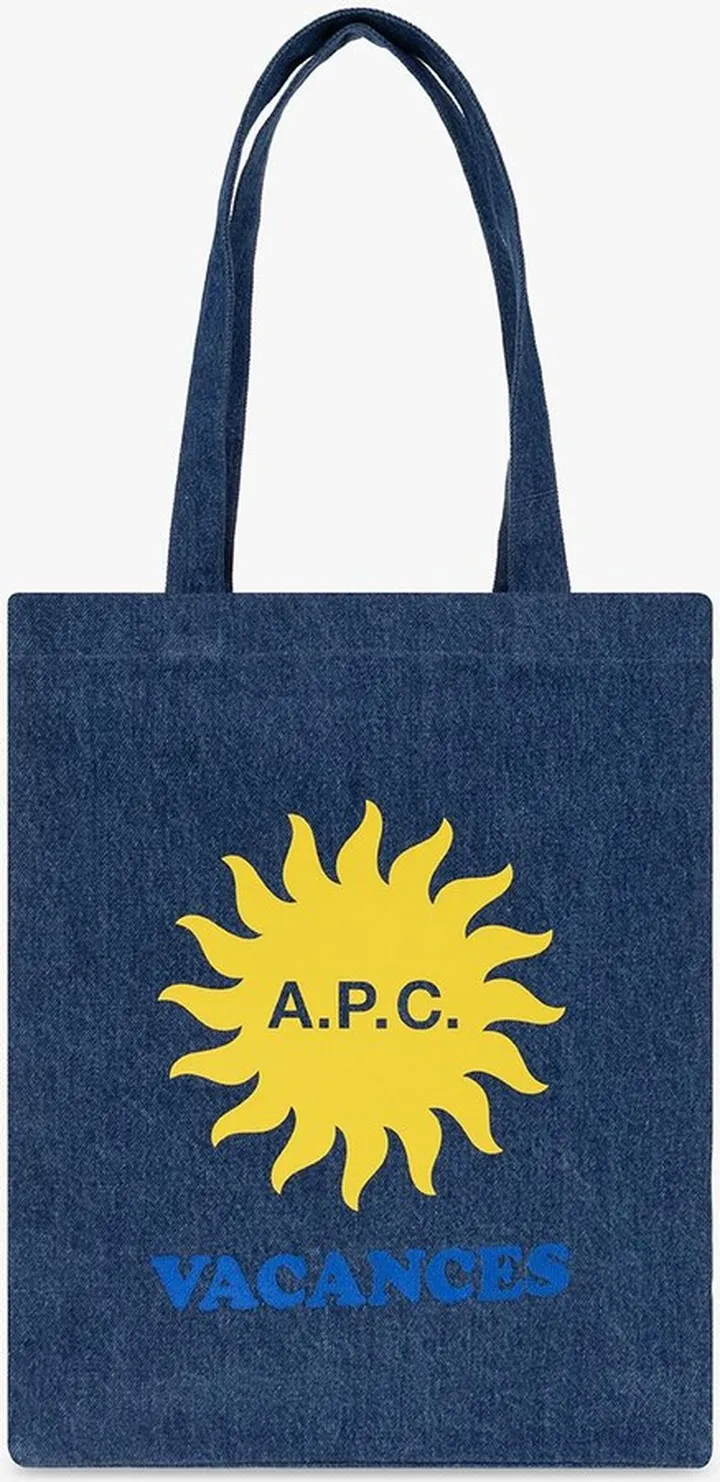 'lou' Denim Shopper Bag