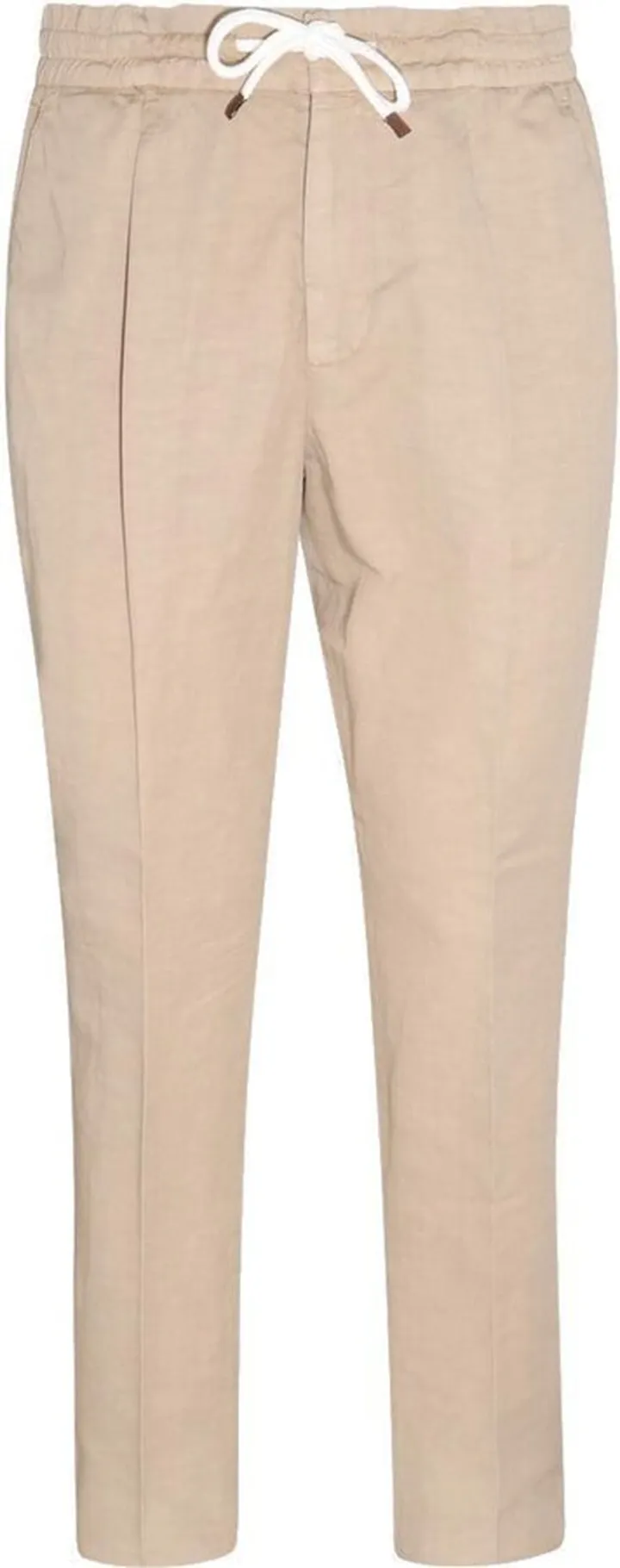 Pleated Straight-leg Trousers Brunello Cucinelli