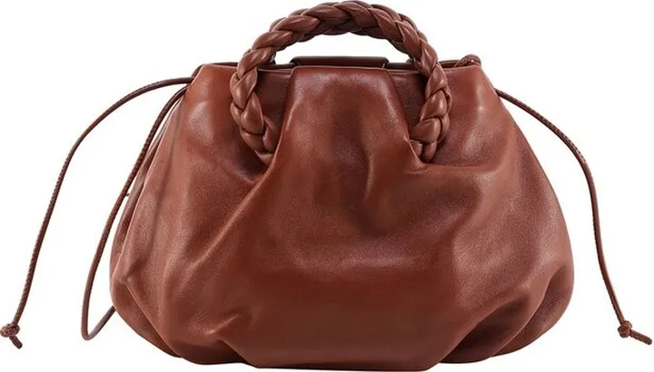 Hereu Bombon Small Plaited Handle Crossbody Bag