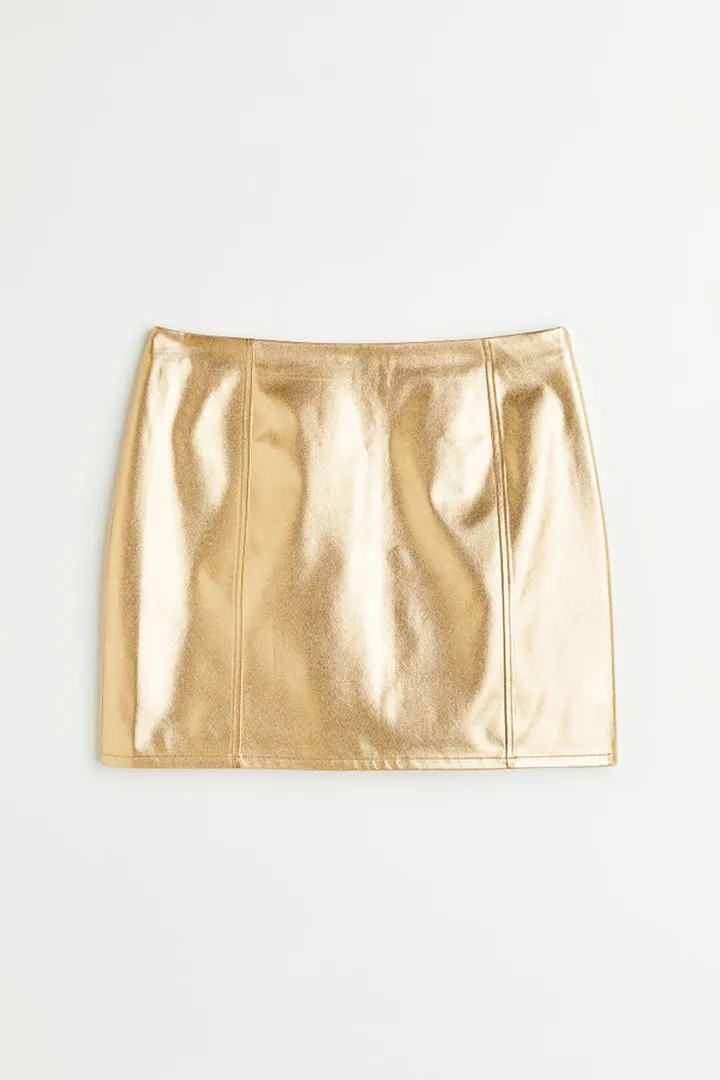 Twill Mini Skirt