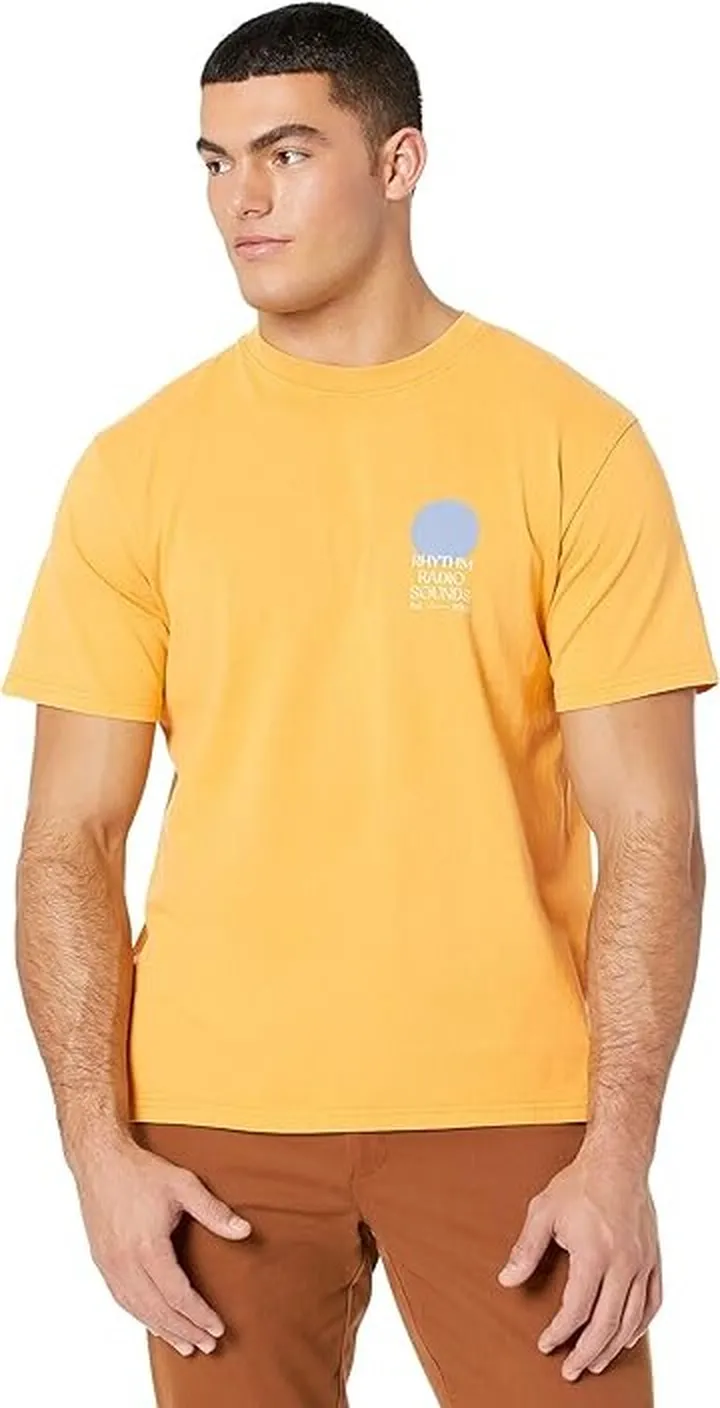 Rhythm Daze Vintage Short Sleeve T-Shirt (Butter) Men's T Shirt