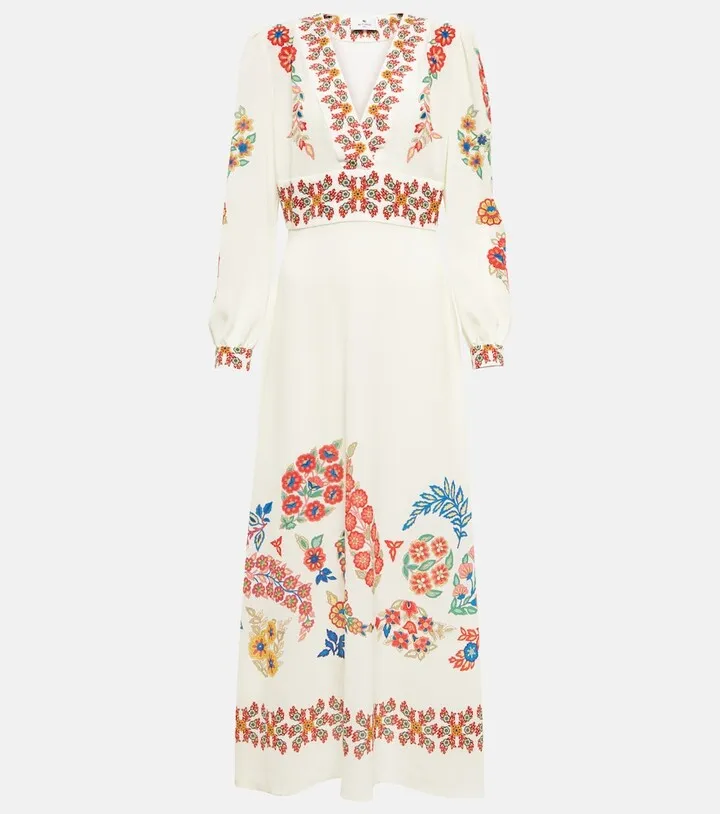 Floral maxi dress