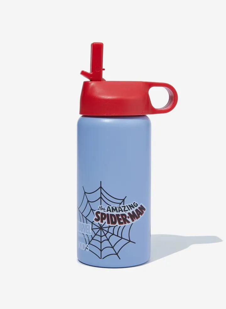 Spider Man Kids Metal Drink Bottle