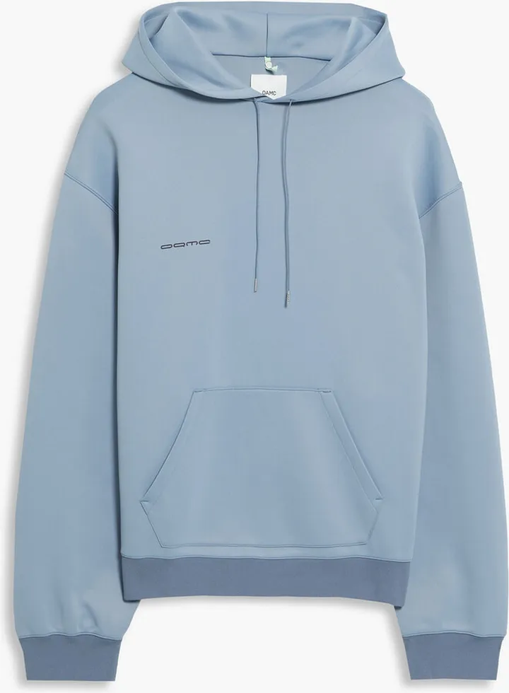 Printed ponte hoodie