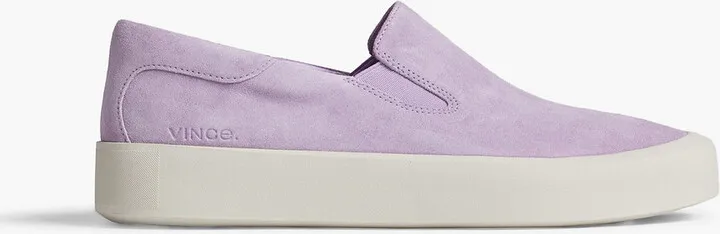 Ginelle suede slip-on sneakers