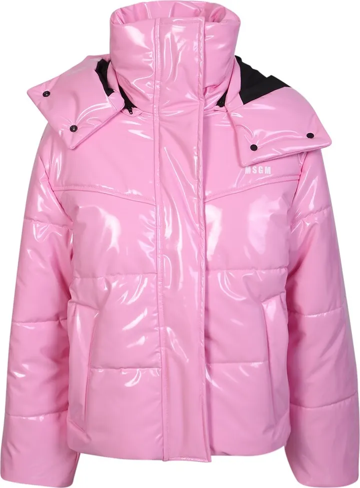 Glossy Finish Padded Jacket