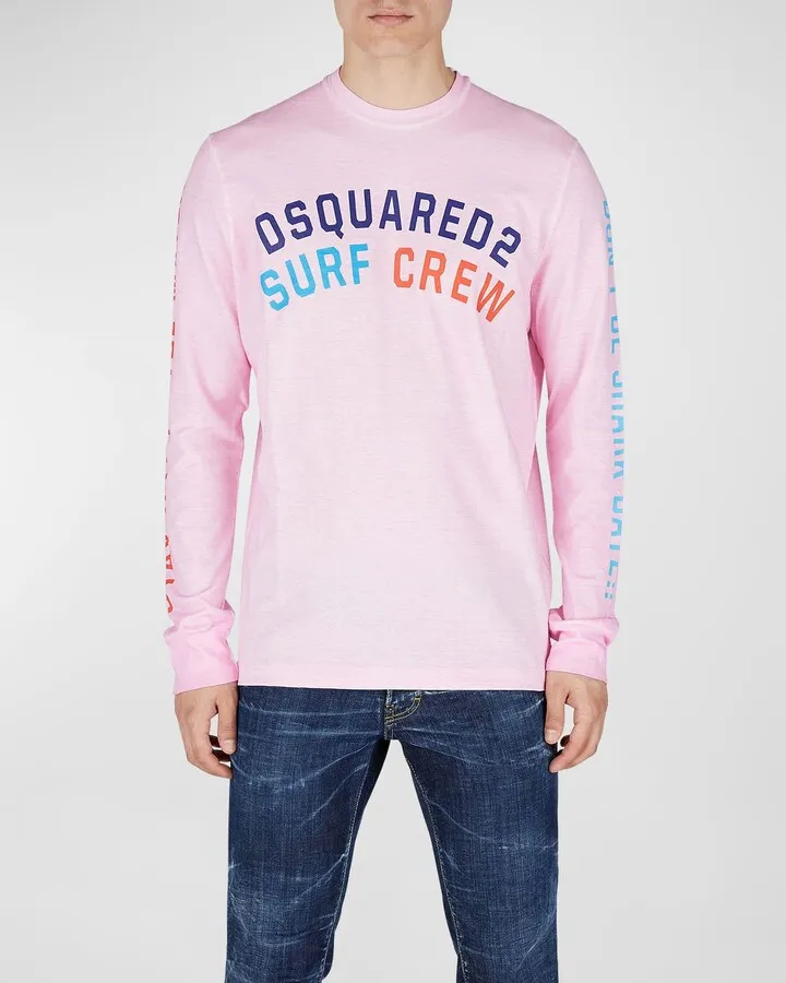 Men's Surf Crew Typographic T-Shirt