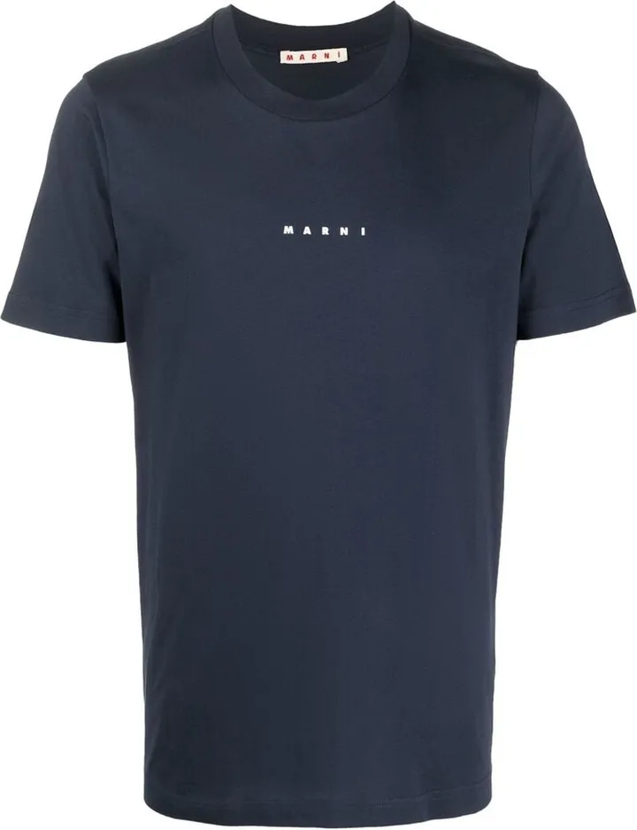 logo-print cotton T-shirt