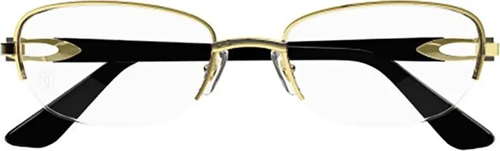 Cartier Oval Semi Rimless Glasses