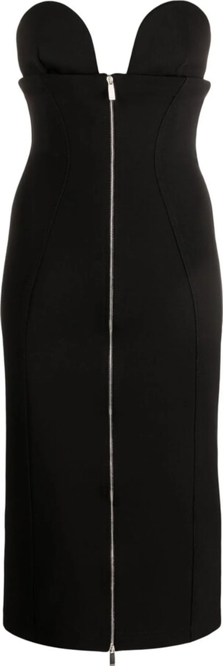 Strapless Midi Dress