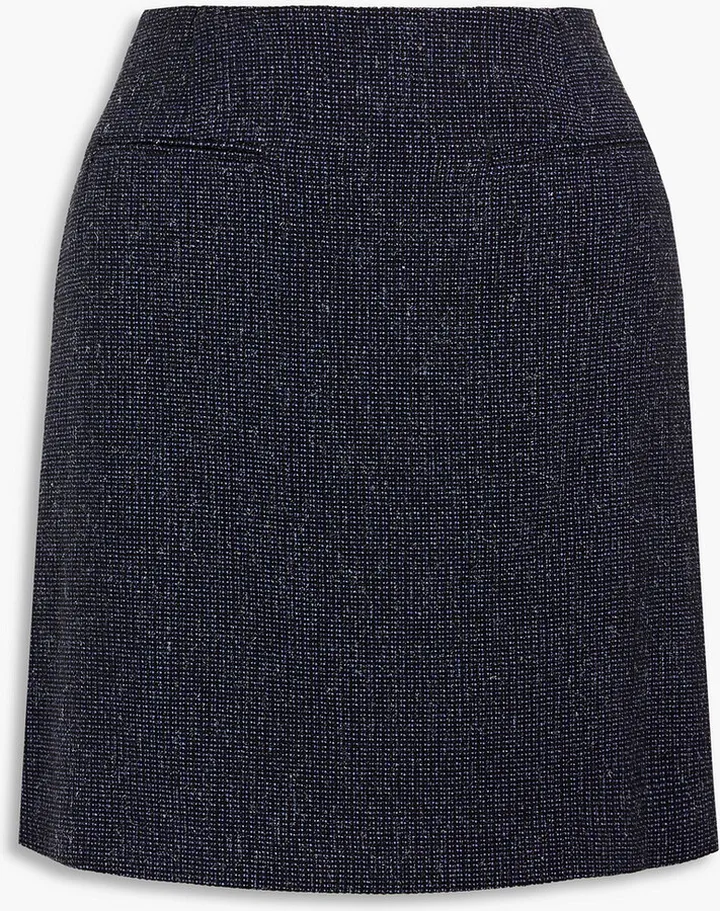 Tweed mini skirt