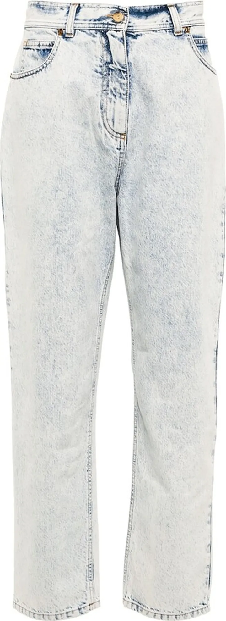 High-rise boyfriend jeans