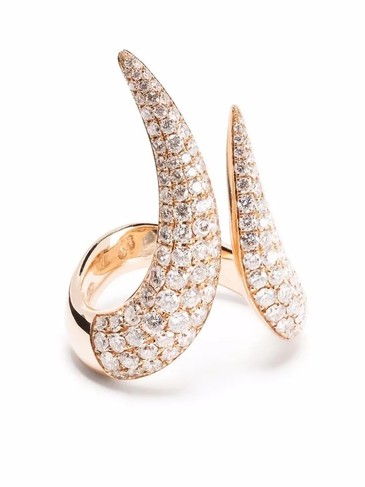 18kt Yellow Gold Diamond Ring