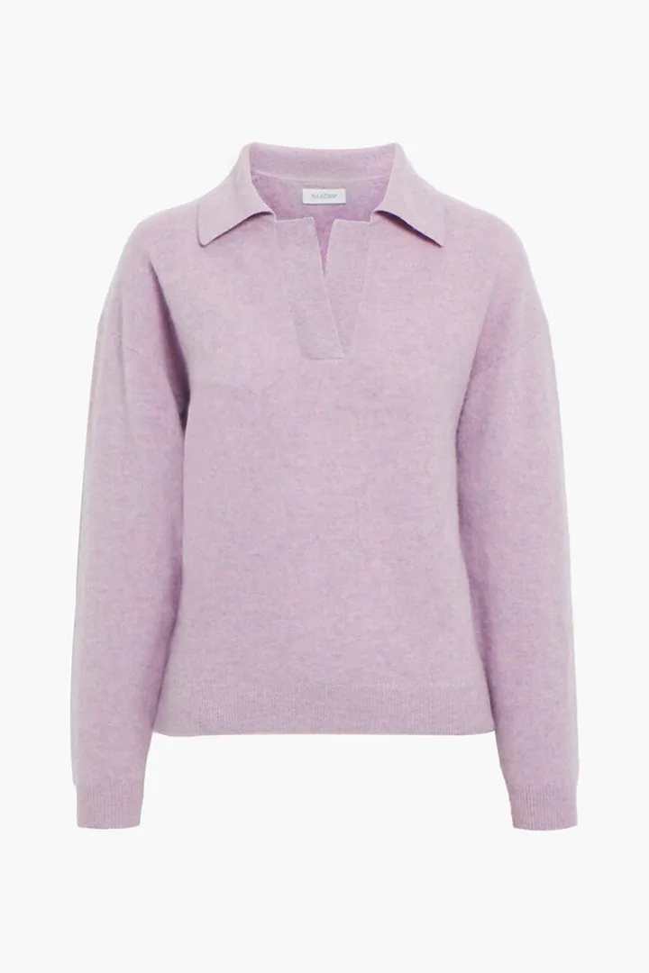 Mélange cashmere sweater
