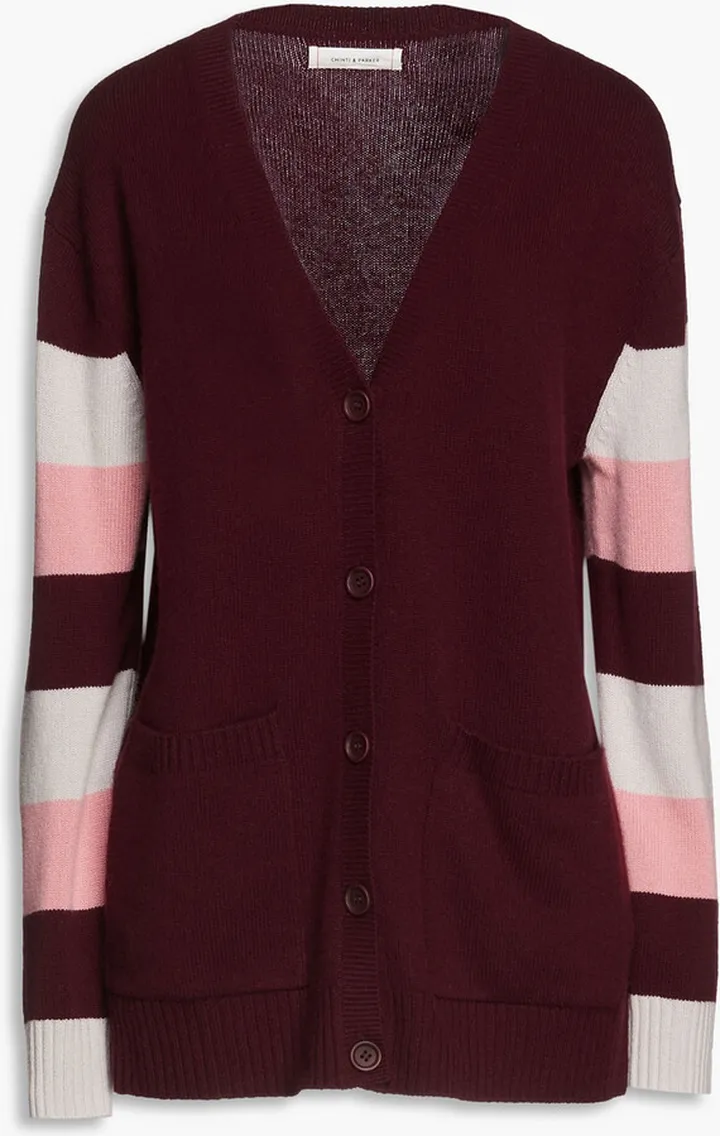 Wool and cashmere-blend cardigan