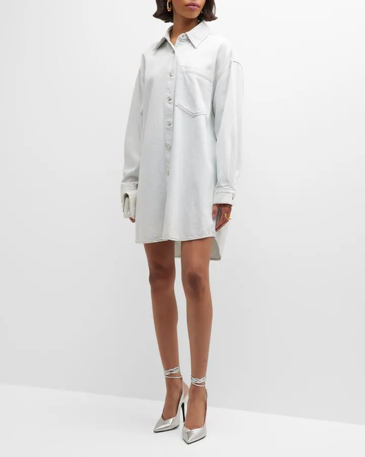 Maxi Denim Shirtdress