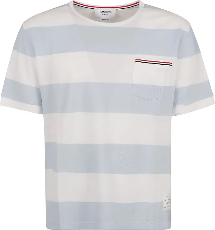 Oversized Short-sleeved Pocket T-shirt