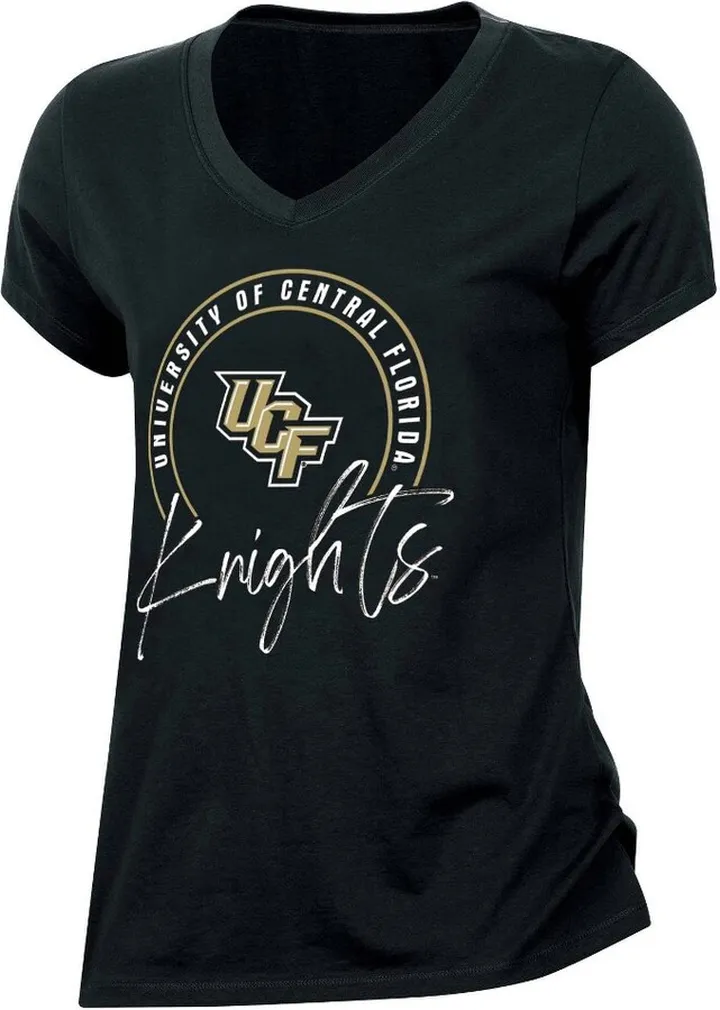 NCAA UCF Knights Women's V-Neck T-Shirt - XL