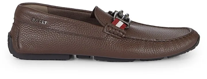 BB Horsebit Leather Driver Loafers